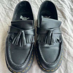 Doc Marten - Adrian Bex Smooth Leather Tassel Loafers - Size 8